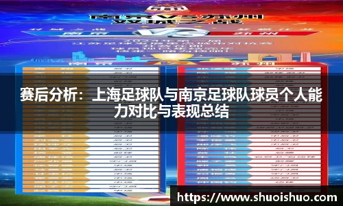 赛后分析：上海足球队与南京足球队球员个人能力对比与表现总结