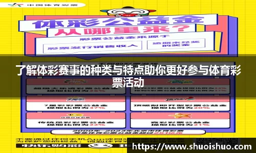 了解体彩赛事的种类与特点助你更好参与体育彩票活动