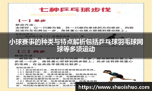 小球赛事的种类与特点解析包括乒乓球羽毛球网球等多项运动